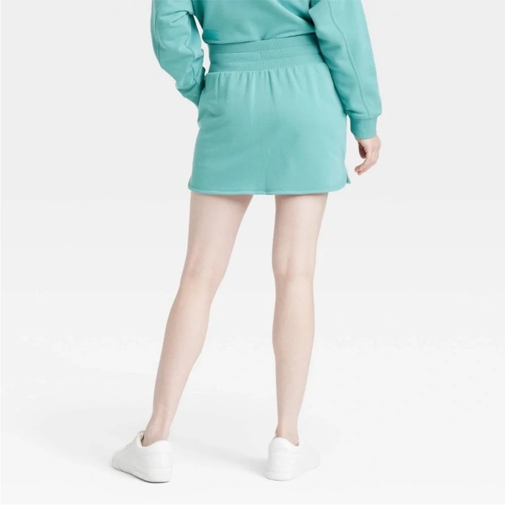 JoyLab Teal Drawstring Skort